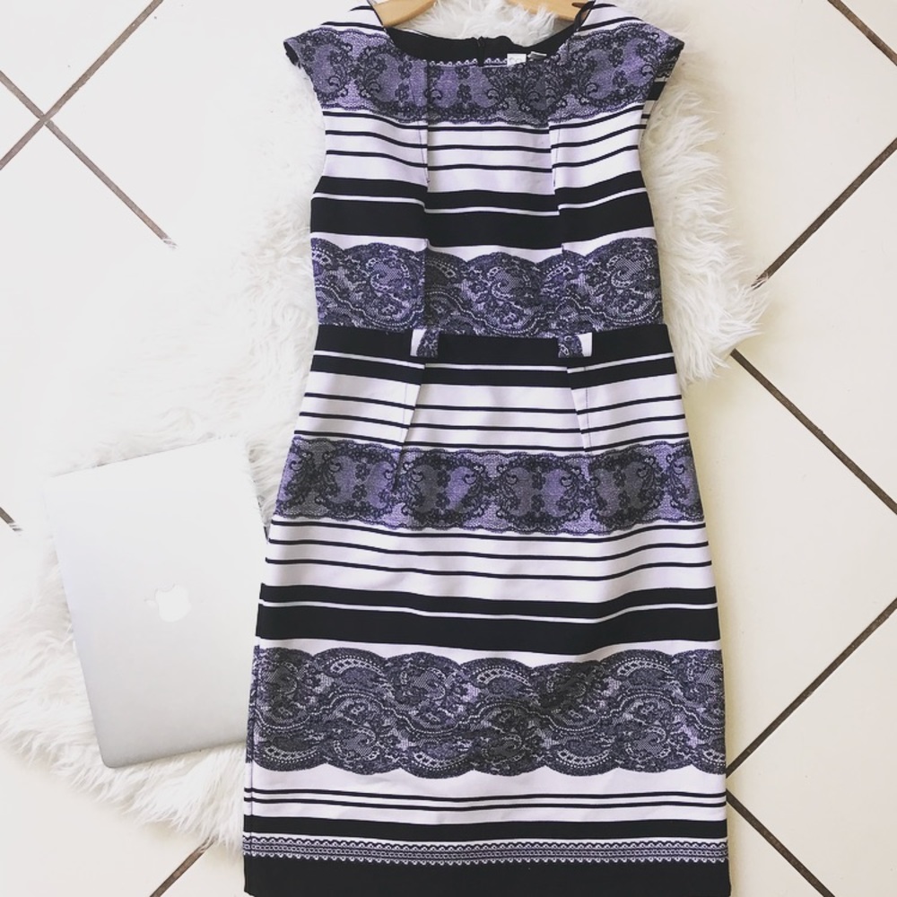 👗 Emma & Michele Monochrome Lace